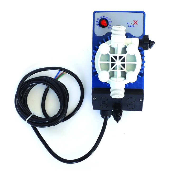 Pompa dosatrice elettromagnetica a bassa pressione - a regolazione manuale di portata 0-100%