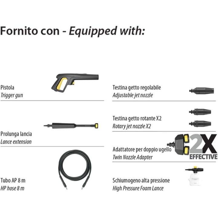Idropulitrice 4K Twin Flow 150 bar