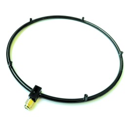 Ghiera portaugelli a 5 manicotti saldati 10/24" diametro 400 - acciaio inox 316 - verniciato a polveri epossidiche