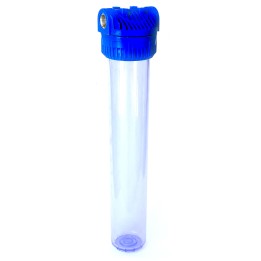 Contenitore per filtro 3 pezzi - F 3/4" V/T 20"