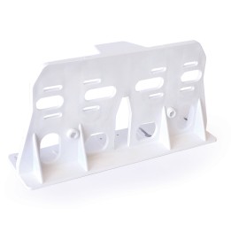 Staffa doppia portafiltro a parete