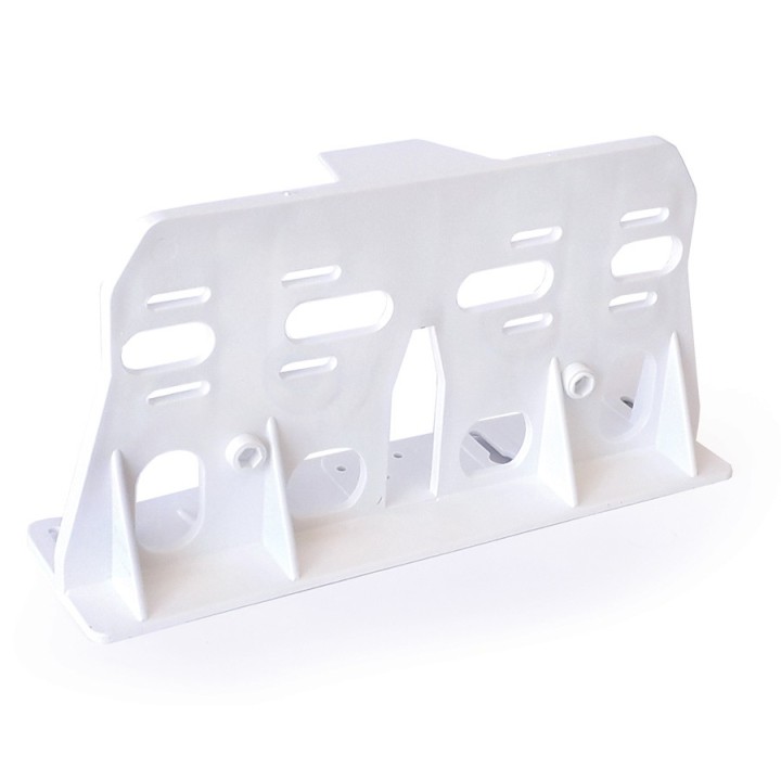 Staffa doppia portafiltro a parete