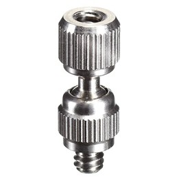 Adattatore per ugello orientabile 10/24" - Materiale ottone nichelato