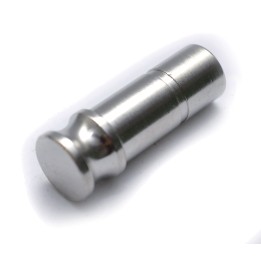 Tappo di fine linea da 1/4" ad incastro - ottone nichelato