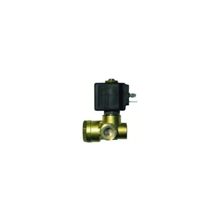 90° 2-way high pressure solenoid valve, F3/8" thread, 100 bar – 1500 psi, 230V – 50/60Hz, flow  rate up to 20 l/min