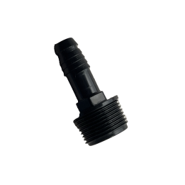 Raccordo portagomma dritto per tubo da 16 mm. filetto 3/4" M