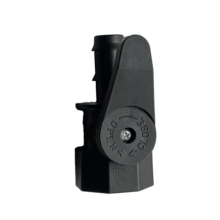 Valvola rubinetto a sfera mini per portagomma D. 16 mm. x 3/4"M