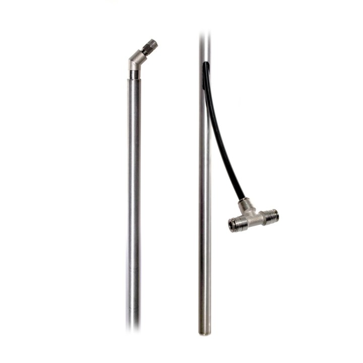 Kit picchetto inox  da 100 cm completo