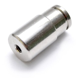Fine linea a 180° porta ugello innesto  per tubo 3/8"