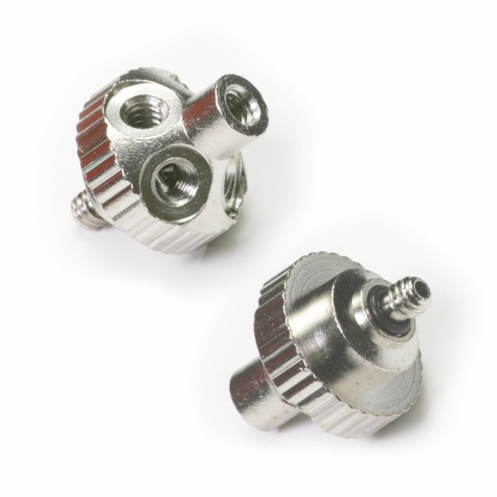 Testina portaugelli a rosa 5x 10/24"