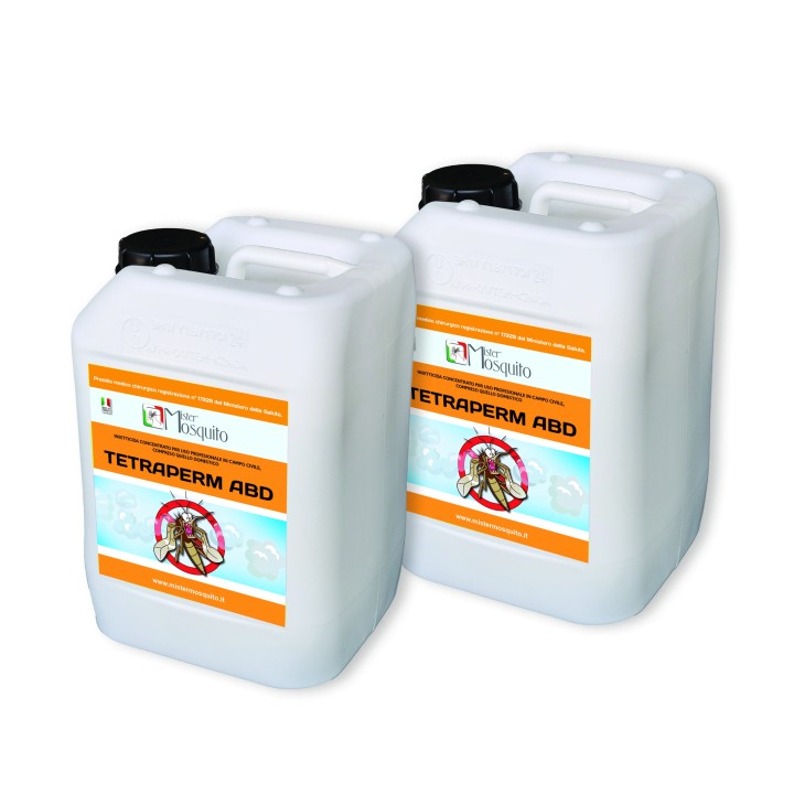 Confezione di due taniche Tetraperm ABD da 5 litri