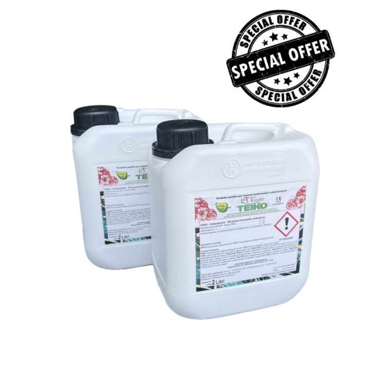 confezione 2 x TEIKO da 2 litri a base di geraniolo