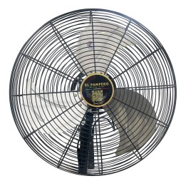 Ventilatore assiale 50 cm professionale  con brandeggio  interruttore sul cavo