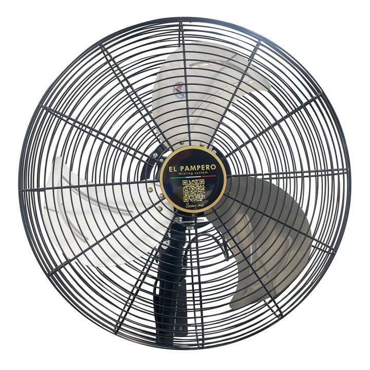 Ventilatore assiale 50 cm professionale  con brandeggio  interruttore sul cavo