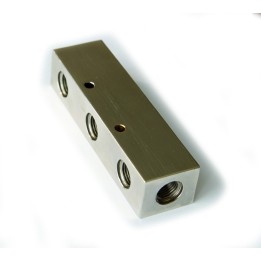 Ripartitore 8 vie con 2 ingressi da 1/4" e 6 uscite da 1/4"