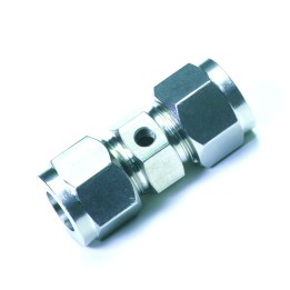 Portaugello Inox a compressione 3/8” - 1 foro 10/24”