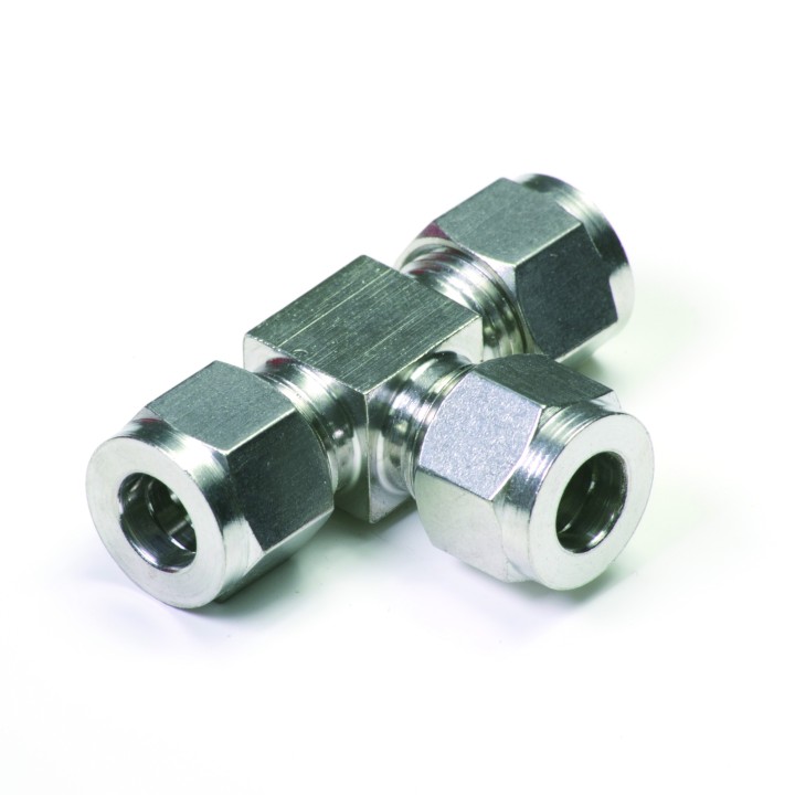Raccordo a T Inox a compressione 3/8”