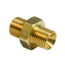Nipplo svasato ad alta pressione G1/4" M - G1/4" M - ottone nichelato