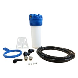 Sistema filtrante 1x9"- 3/4" con filtro da 5 micron