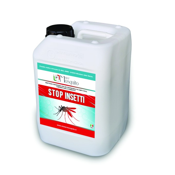STOP INSETTI - insetticida concentrato  da 5 litri
