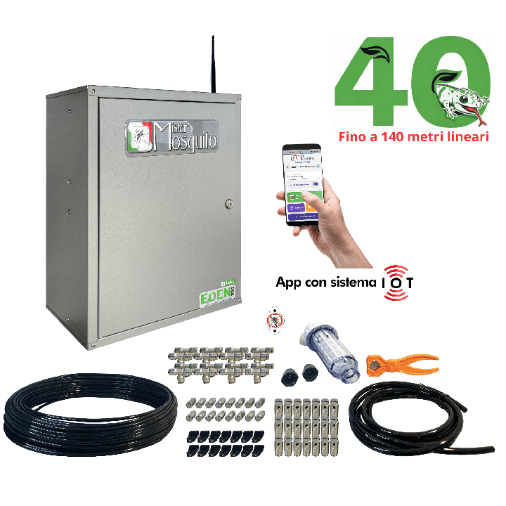 KIT MOSQUITO EDEN PRO DUAL DA 40 UGELLI