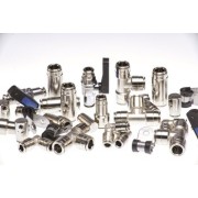 3/8" tubing and fittings for oversized mosquito-proof systems